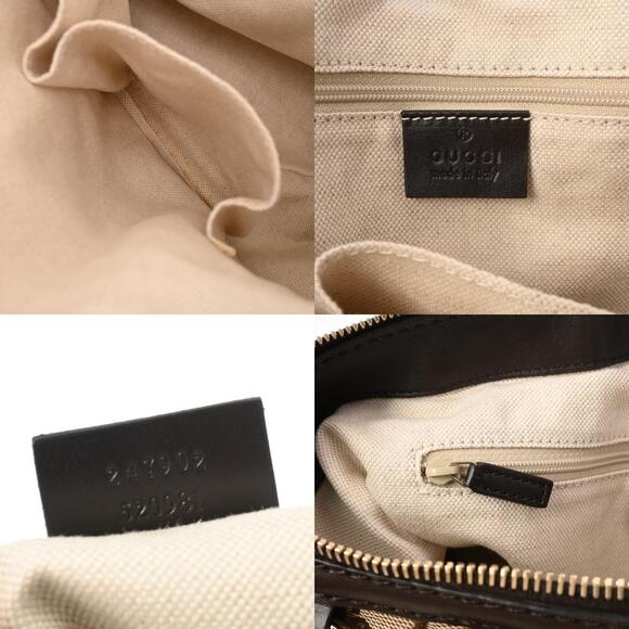 GUCCI Diamante Sukey Bag Beige Tan Brown GG Canvas Leather Handbag - Picture 11 of 11